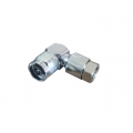 RF Right Angle Connector N Male 1/2" S